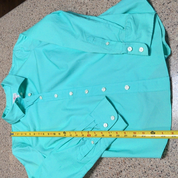 NWT/J CREW Haberdashery Button Front Blouse - Picture 7 of 9